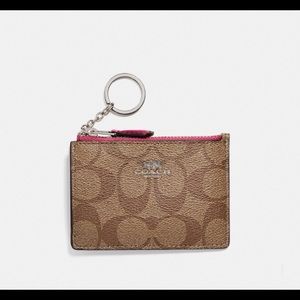 Coach Keychain ID holder